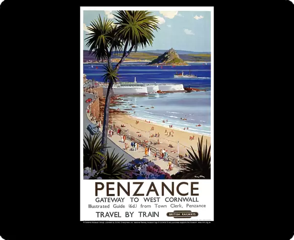 Penzance, BR poster, 1952