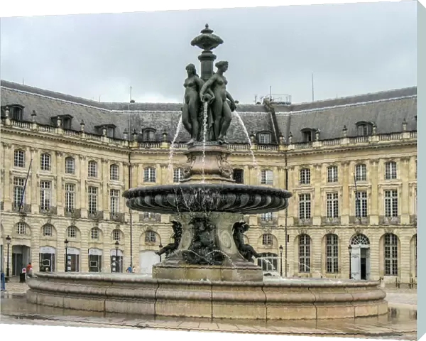 Place de la Bourse, Bordeaux, Gironde, Aquitane, France