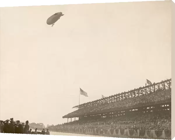 Airship Over The Speedway