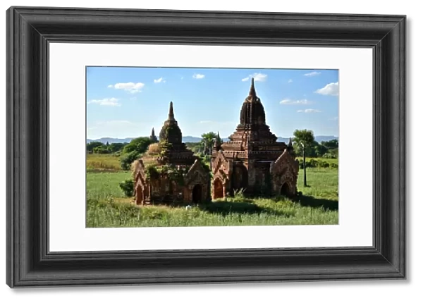 Monuments 1818 and 1817 in Bagan, Myanmar