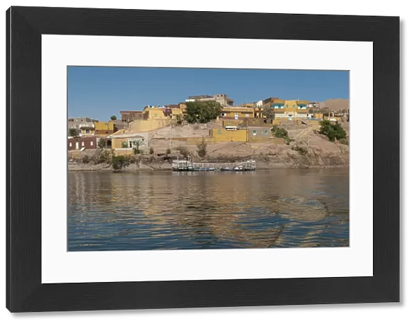 The picturesque Shallal village on Lake Nasser