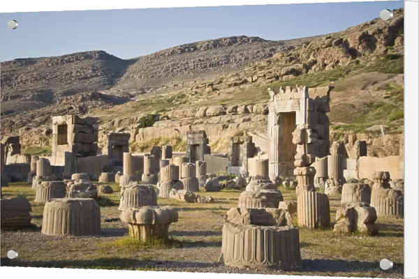 Columns in Persepolis, Iran