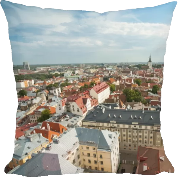 Panorama of Toompea district, Tallinn
