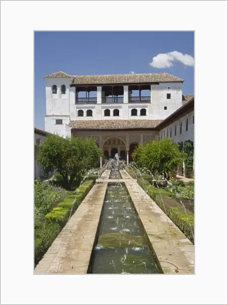 The Generalife-The Alhambra-Granada-Spain