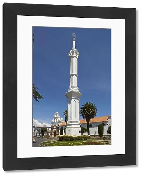 Obelisk at Hospital Santa Barbara