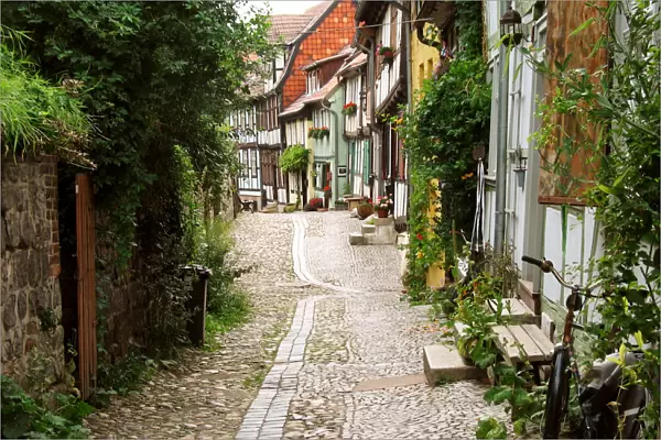The charm of the old town and old streets