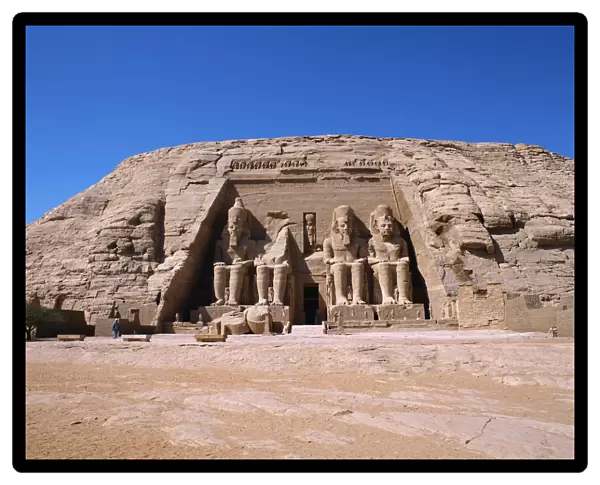 Abu Simbel palace in Egypt