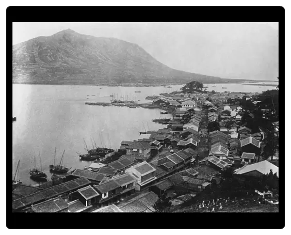 Fusan. The port city of Fusan or Busan, in South Korea, August 1910
