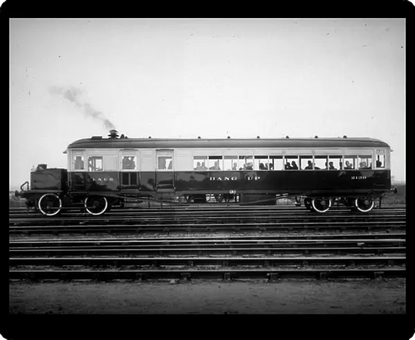 Railcar. 1928: The Clayton Steam Coach. (Photo by Topical Press Agency / Getty Images)