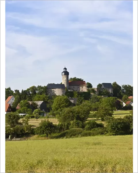 View of Burg Zwernitz castle, Sanspareil, Upper Franconia, Franconia, Bavaria, Germany, Europe, PublicGround
