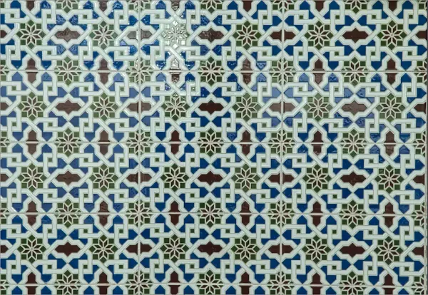 Tile pattern, Granada province, Andalucia, Spain