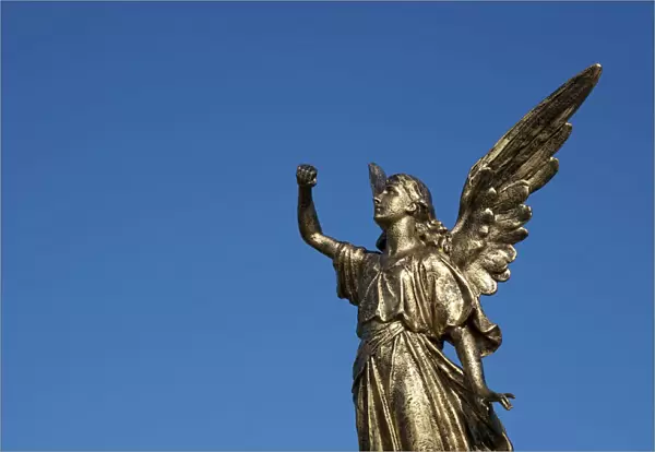 Angel statue, Bonsecours, Quebec, Canada