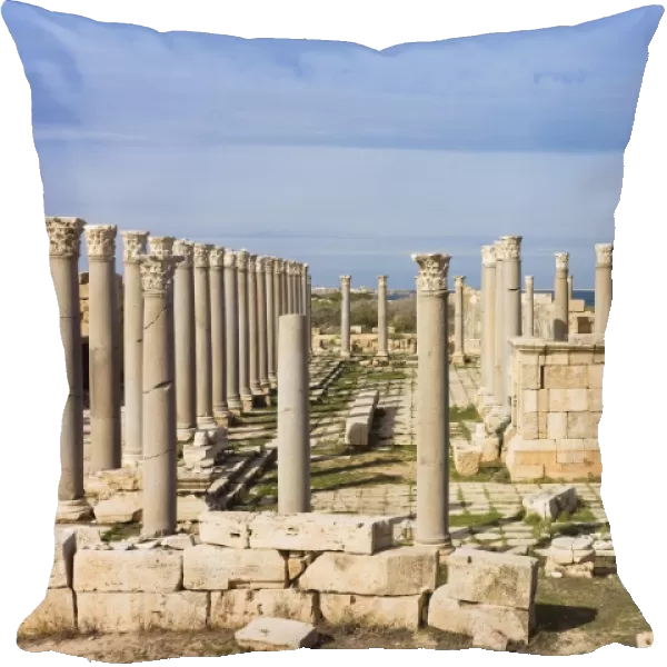 Augustus Temple, Leptis Magna, Libya, Africa