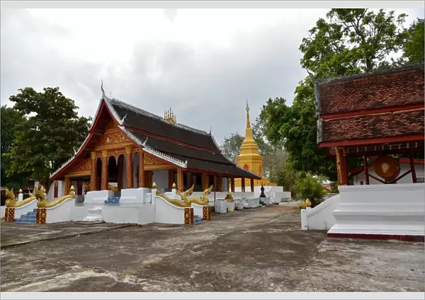 Wat Xiengleck buddist temple at luang prabang Laos Asia
