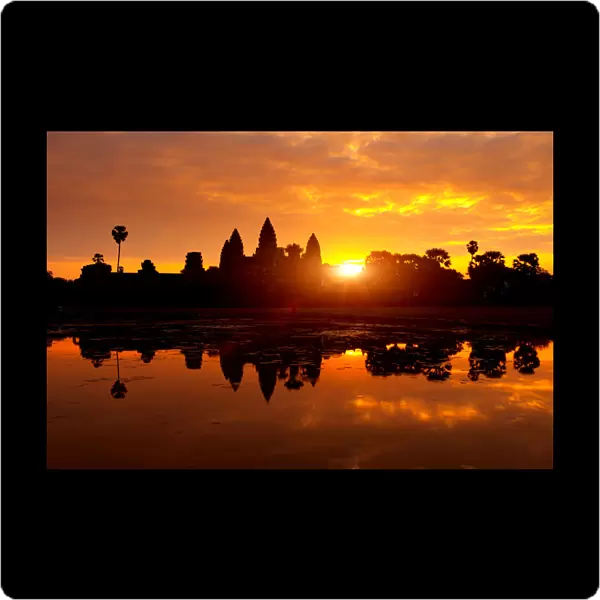Sunrise over Angkot Wat, Cambodia