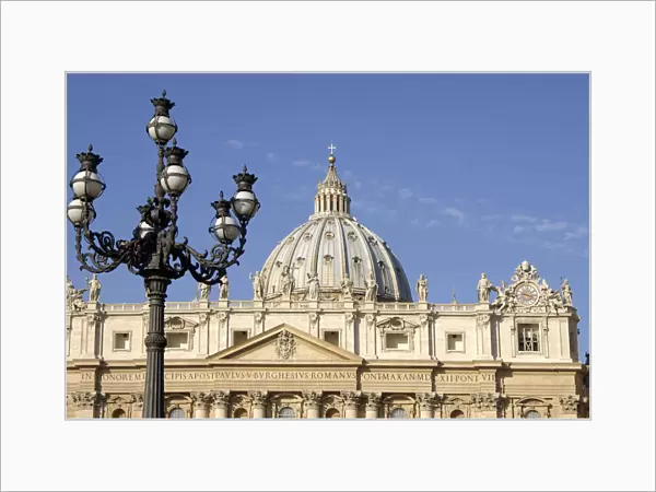 Dome Basilica of Saint Peter Vatican Rome