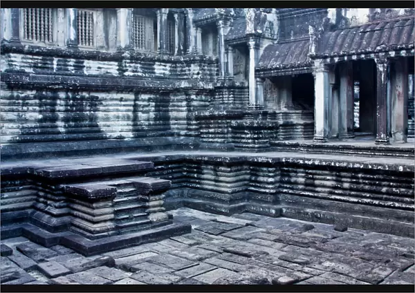 Inside the Angkor Wat