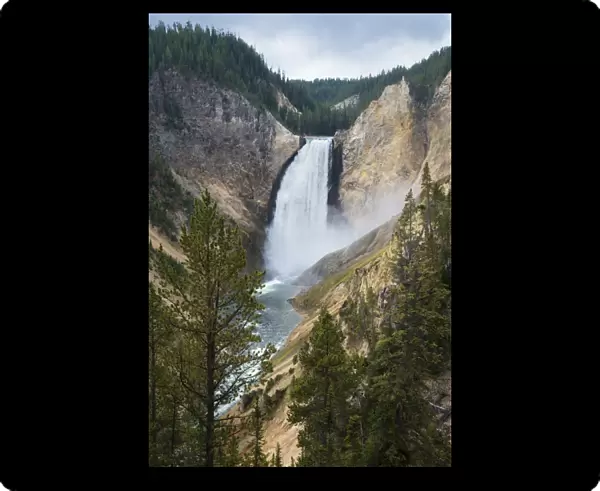 Lower Yellowstone Waterfall