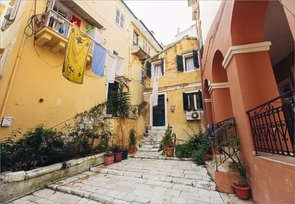 Corfu town on Corfu island, Greece