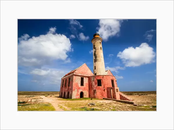 Lighthouse on the Island of Klein Curacao