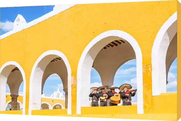 Mariachi band in Izamal, Yucatan, Mexico