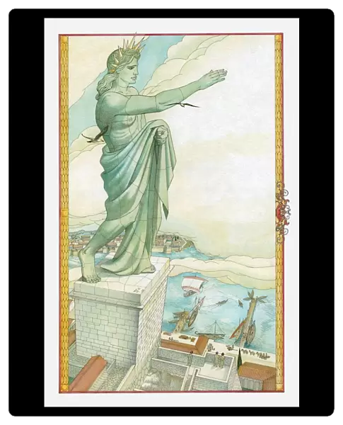 Illustration of Colossus of Rhodes
