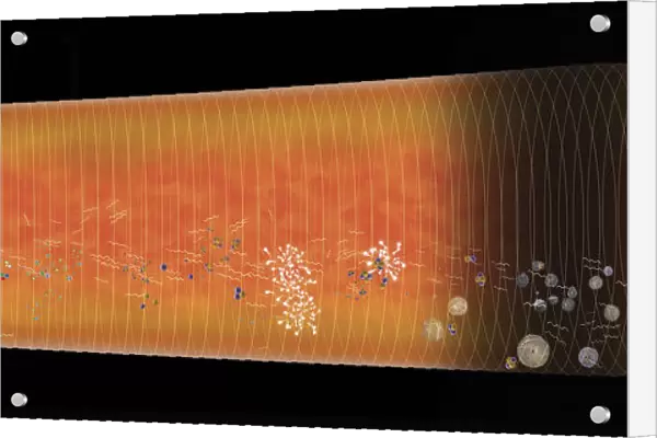Illustration of the Big Bang