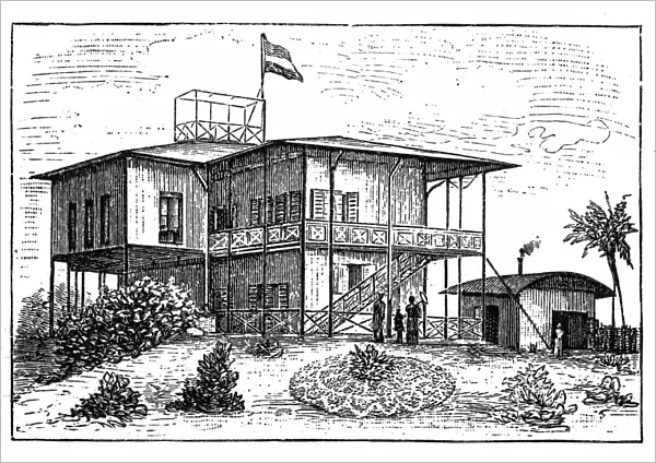 House of the Imperial Commissioner in Small - Popo (Togo)