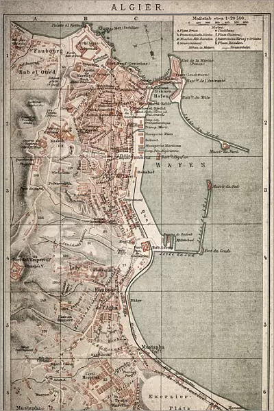 Algiers map