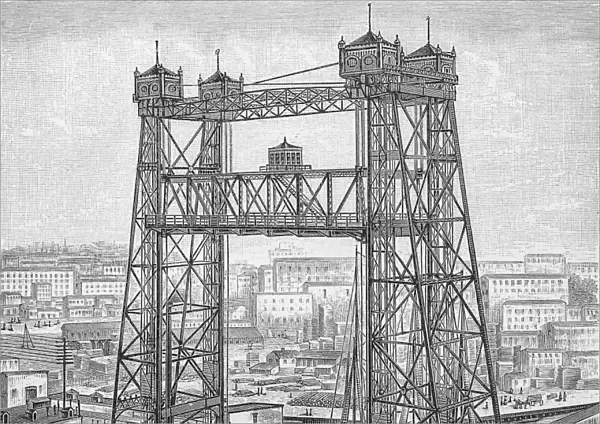 Lift bridge in Chicago