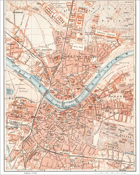 Dresden map 1895