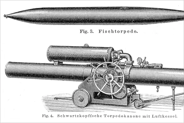 Torpedos engraving 1895