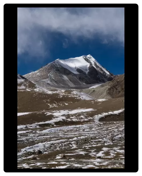 Snowy Mountain at Khunjerab Pass