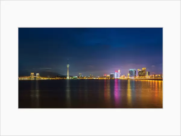 Macau in panoramic frame