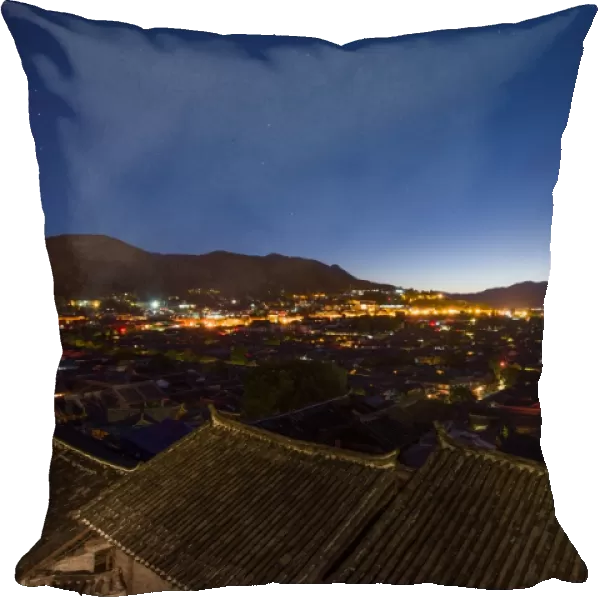 View of Lijiang from the rooftop