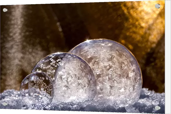Tripple frozen bubbles