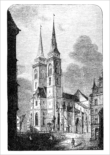 The Sebaldus Church at Nuremberg