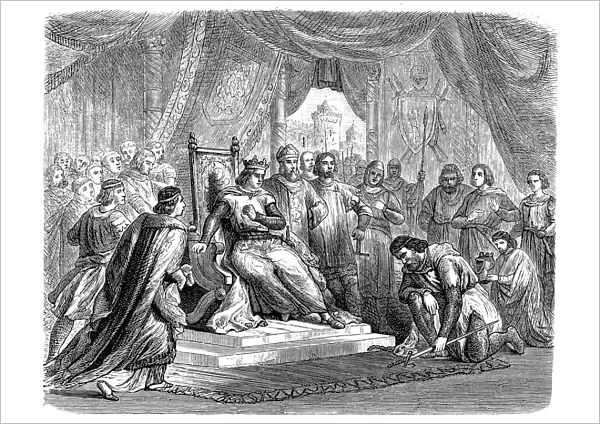 Treaty of Chester 1157 - Malcolm IV of Scotland submits to Henry II