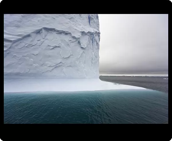Iceberg with steep walls, Antarctic Peninsula