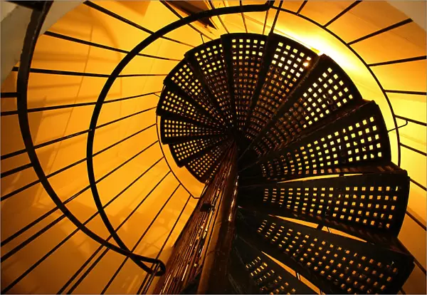 Spiral staircase, Shanghai, China