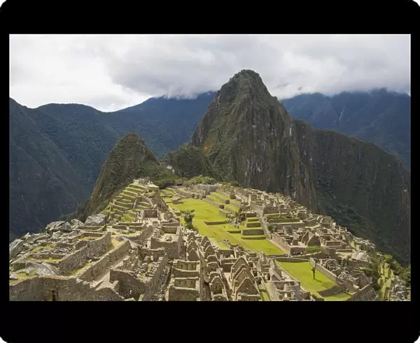 terrace, ancient, crumbling, day, historic, historical, landscape, machu picchu, mountains