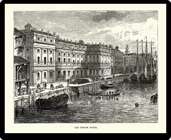 Victorian London - The Custom House