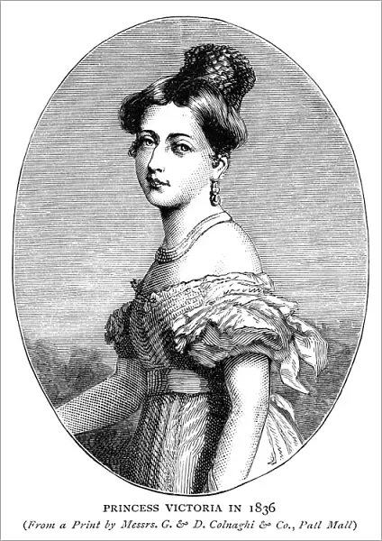 Princess Victoria in 1836