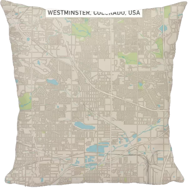 Westminster Colorado US City Street Map