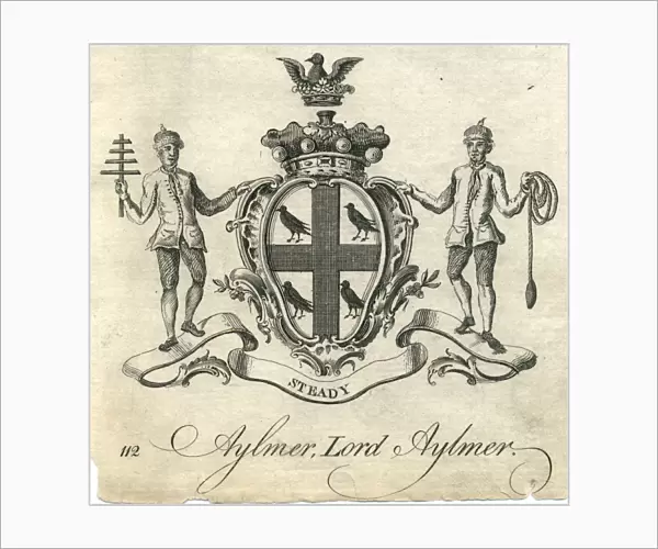 Coat of arms Lord Aylmer 18th century