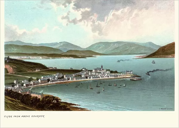 River Clyde above Gourock, Inverclyde, Scotland, 19th Century