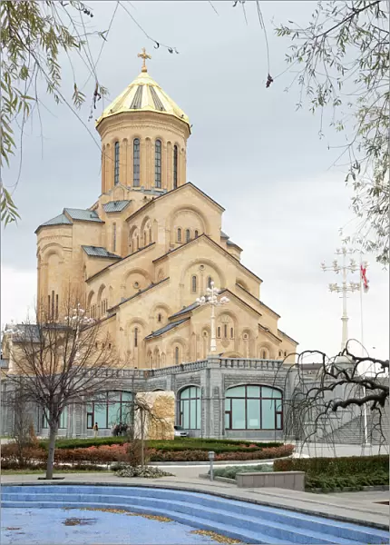 Holy Trinity orthodox cathedral, Tbilisi, Georgia