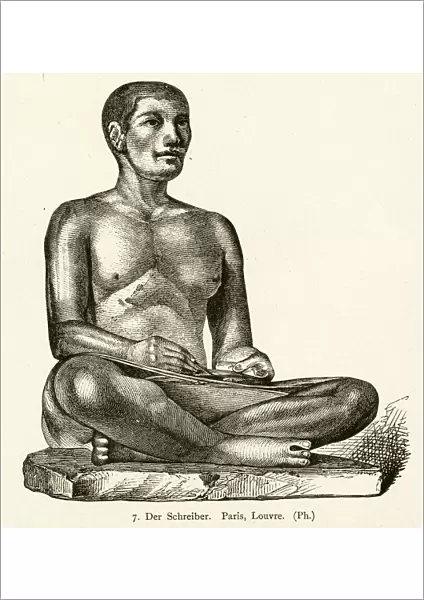 The Seated Scribe (Egyptian sculpture)