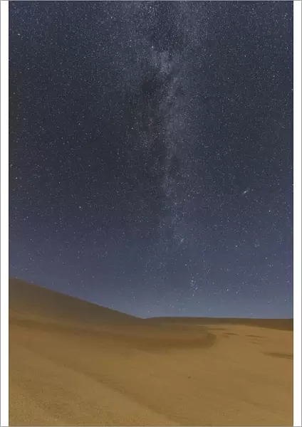 Milky Way and sand dunes, Great Sand Dunes National Park, Colorado, USA