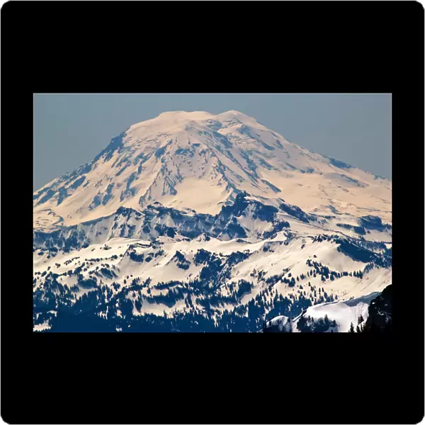 Landscape with Mount Saint Adams, Paradise, Washington State, USA